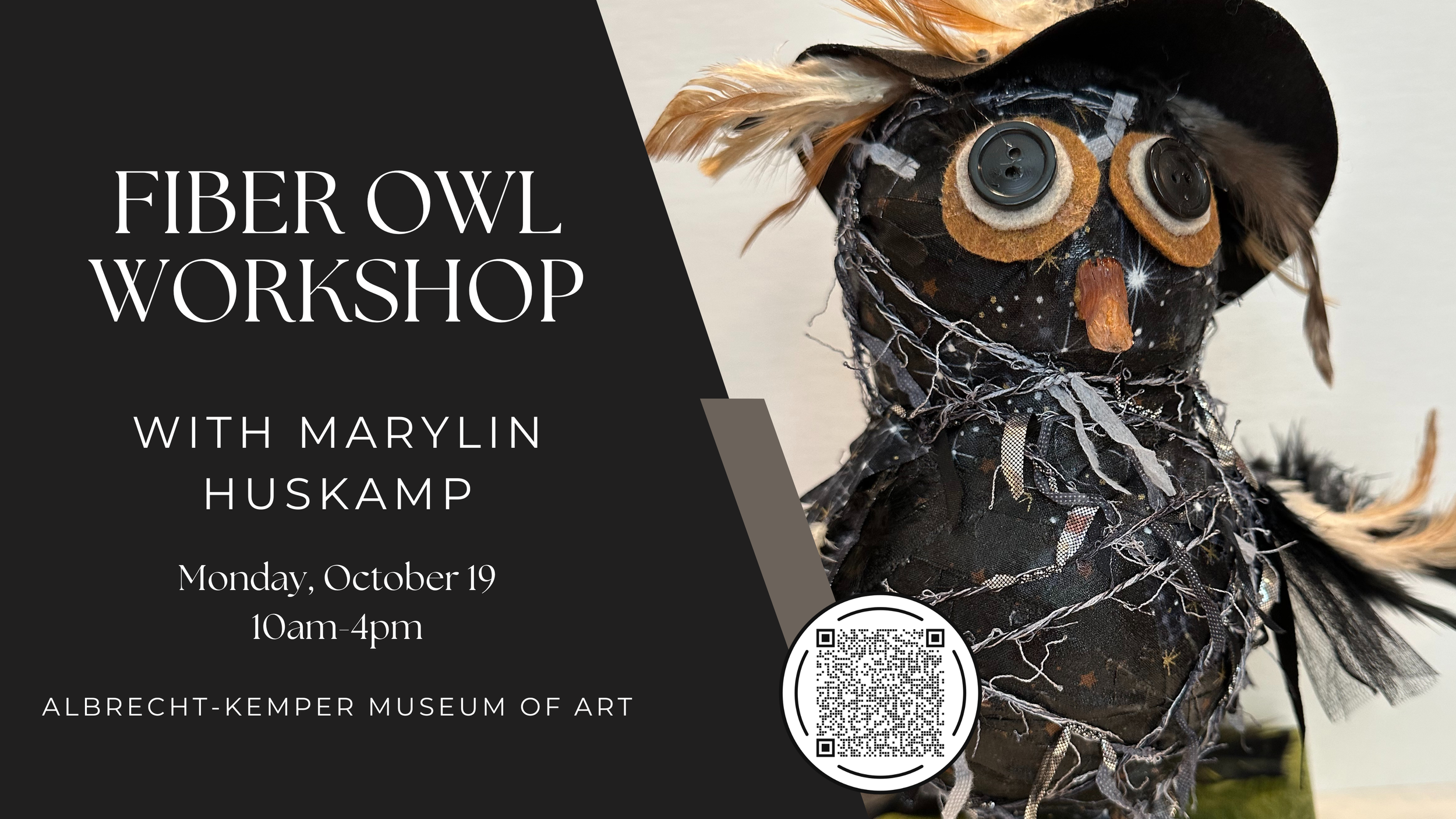 Fiber Owl Workshop with Marylin Huskamp