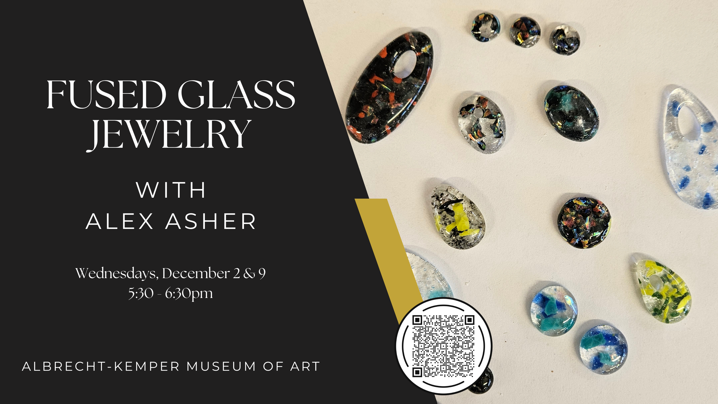 Fused Glass Jewelry with Alex Asher