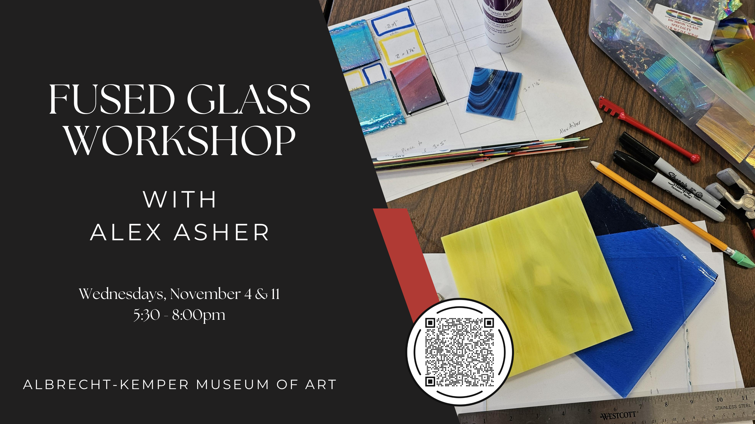 Fused Glass Workshop with Alex Asher
