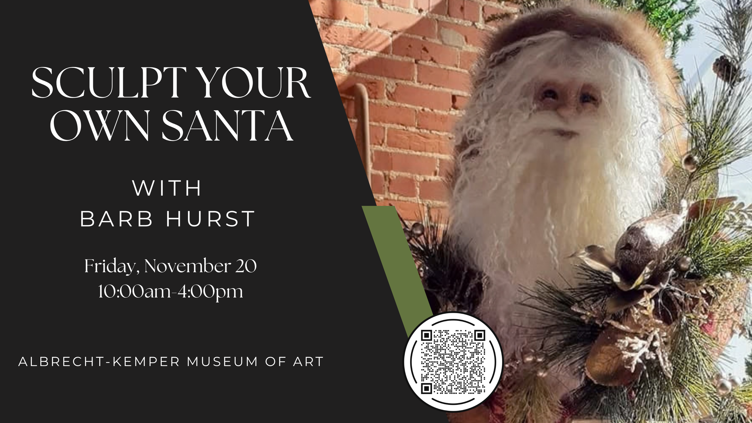 Sculpt Your Own Santa with Barb Hurst