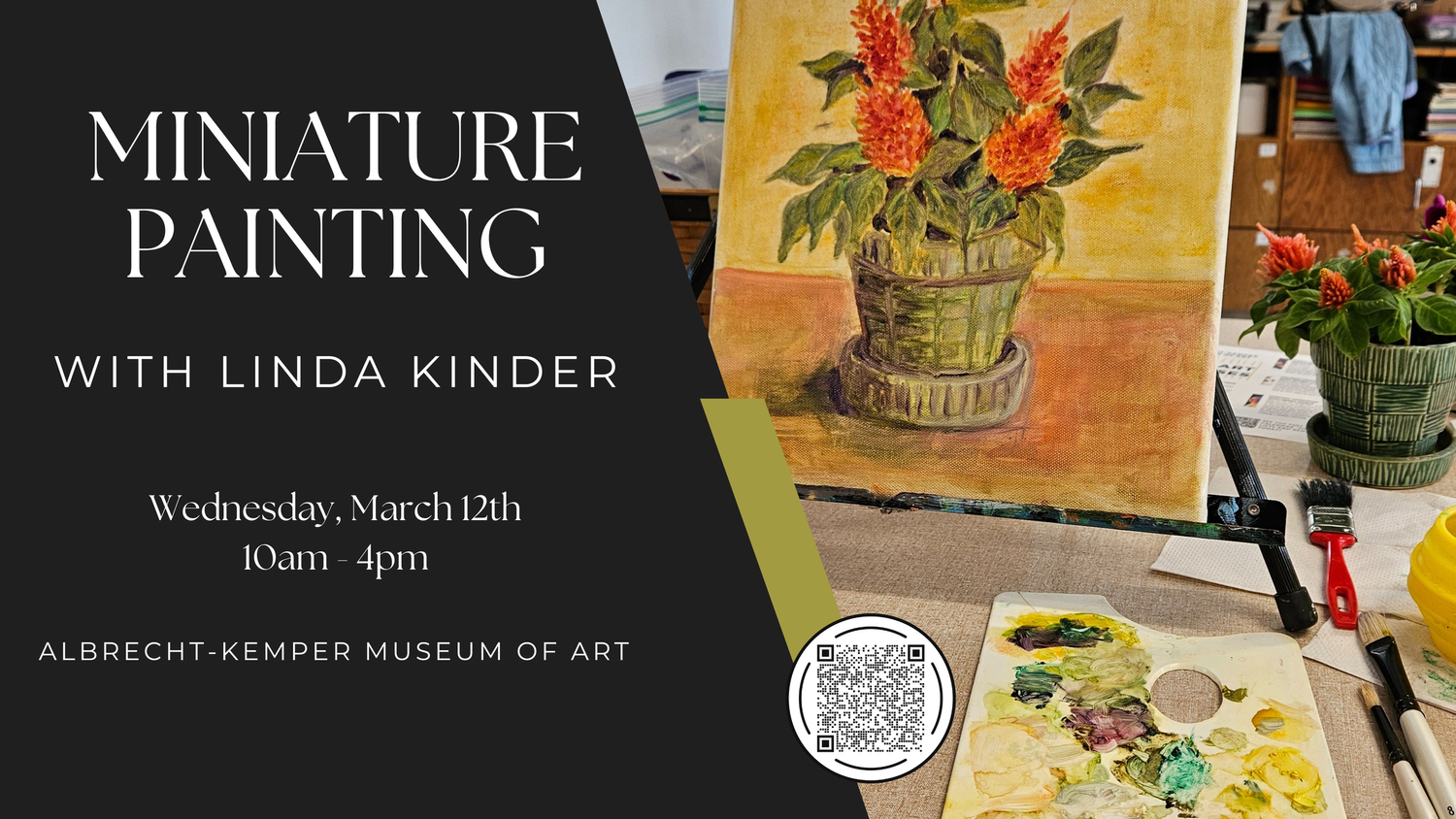 Miniature Painting with Linda Kinder — Albrecht-Kemper Museum of Art