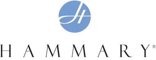Hammary logo with a blue circle and white stylized 'H' above the word 'HAMMARY' in black letters.