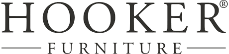 Logo with the word "HOOKER" in large letters and "FURNITURE" below it.