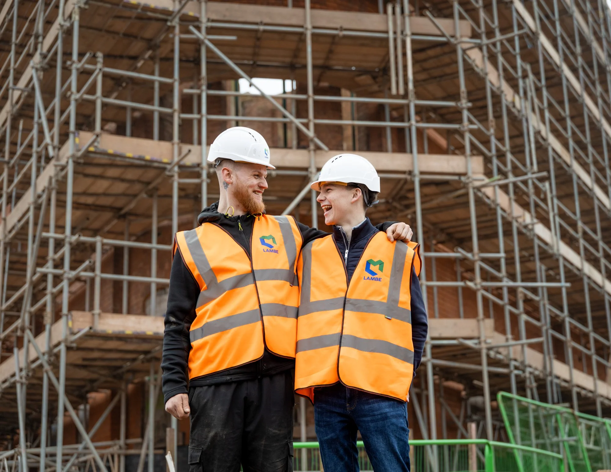 Billy Loughnane visits Friar Gate Goods Yard to meet Derby’s first Standing Tall success story