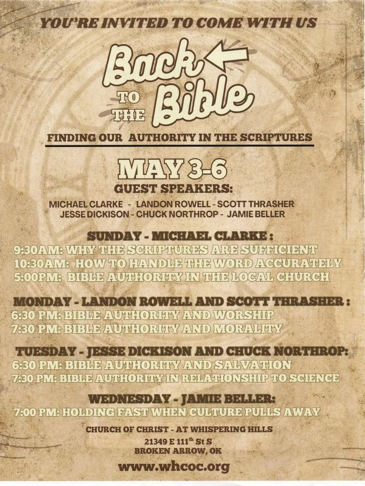 Oklahoma Bible Lectures