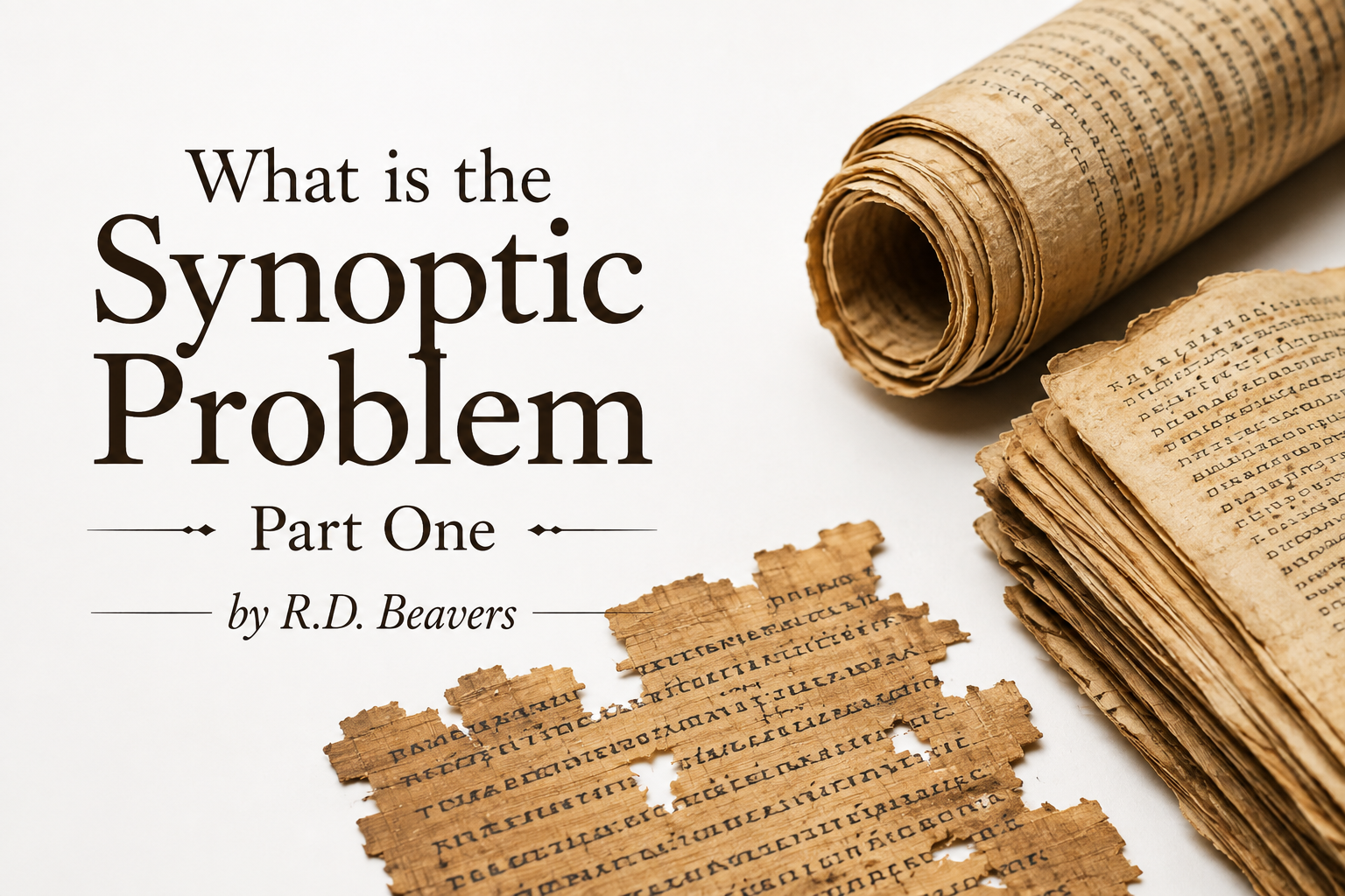 What is the Synoptic Problem (Part One)