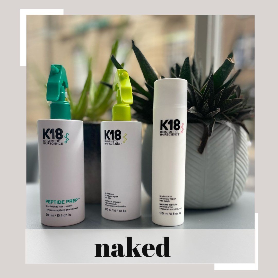 our new salon treatment, for coloured and natural hair, ask your stylist about it when you're next in the salon. 
peptide prep - This innovative no-mix, spray-on demineralizing treatment is clinically proven to reduce 7 types of metal + mineral build
