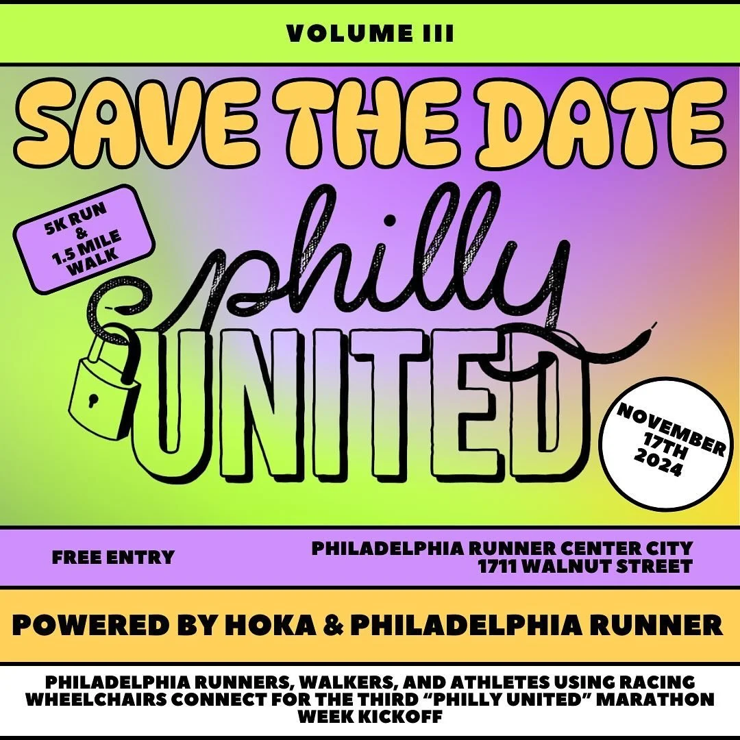 Philadelphia Marathon Week 2024. Details to follow…..