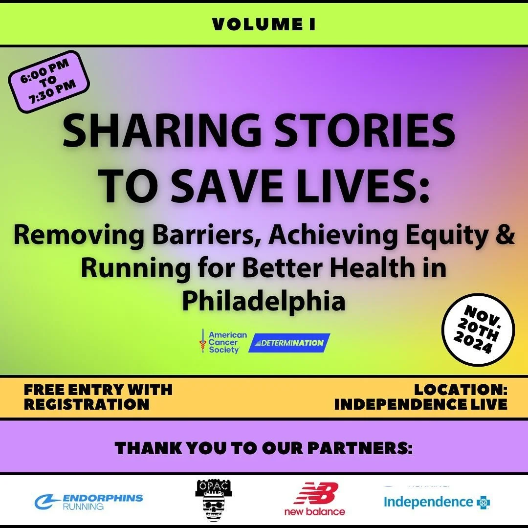 Sharing Stories To Save Lives: Wednesday, November 20th at Independence LIVE, 1919 Market Street. LINK IN OPAC BIO TO REGISTER.
Join us with local Cancer survivor and @DetermiNation athlete James Waddington for a screening of his @bbcstoryworks epis