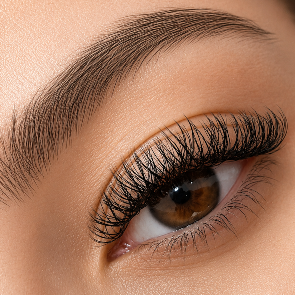classic eyelash extensions made by our licensed professional and experienced technician