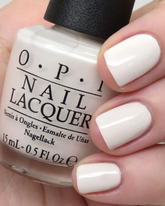 OPI #006 It's In The Cloud (creamy white)