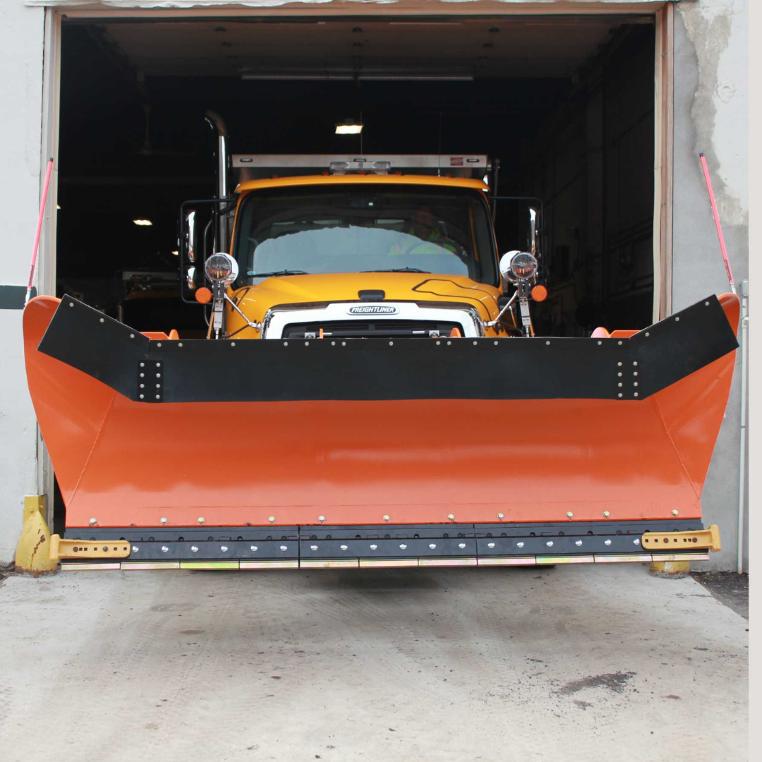 image of snow plow with polarflex blades