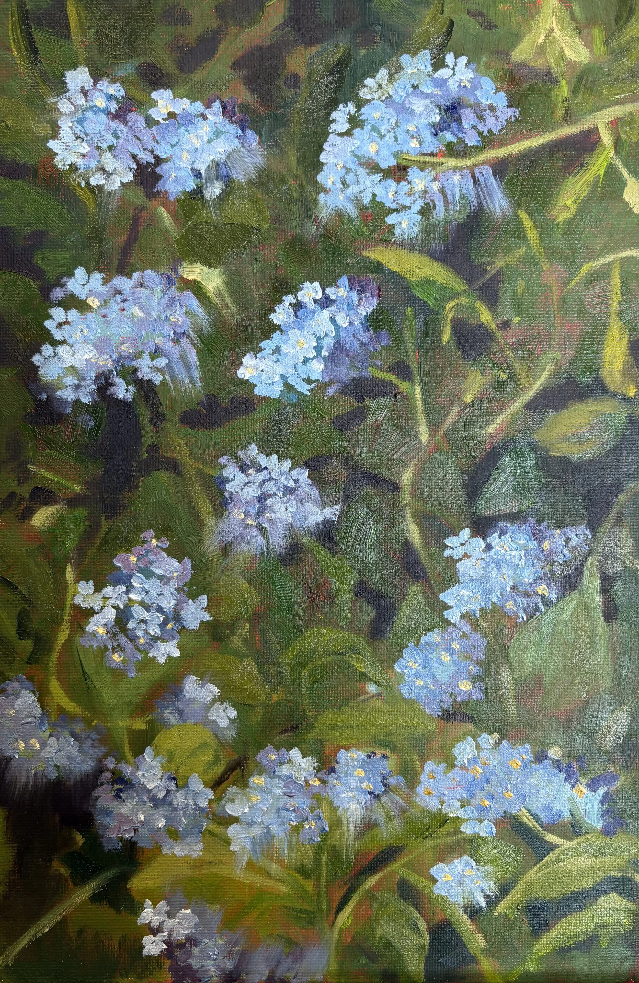Little Lights Series II - My Dads Forget-Me-Nots SOLD