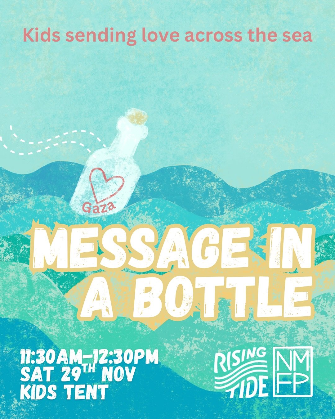 Message in a Bottle - Hope from Our Kids to Gaza's Kids