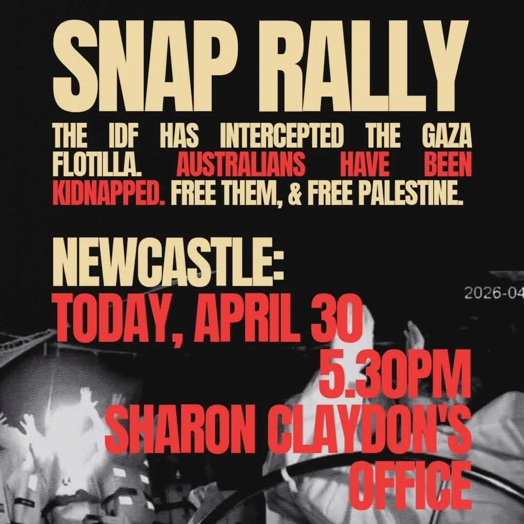 SNAP RALLY: Sumud Flotilla Kidnapped