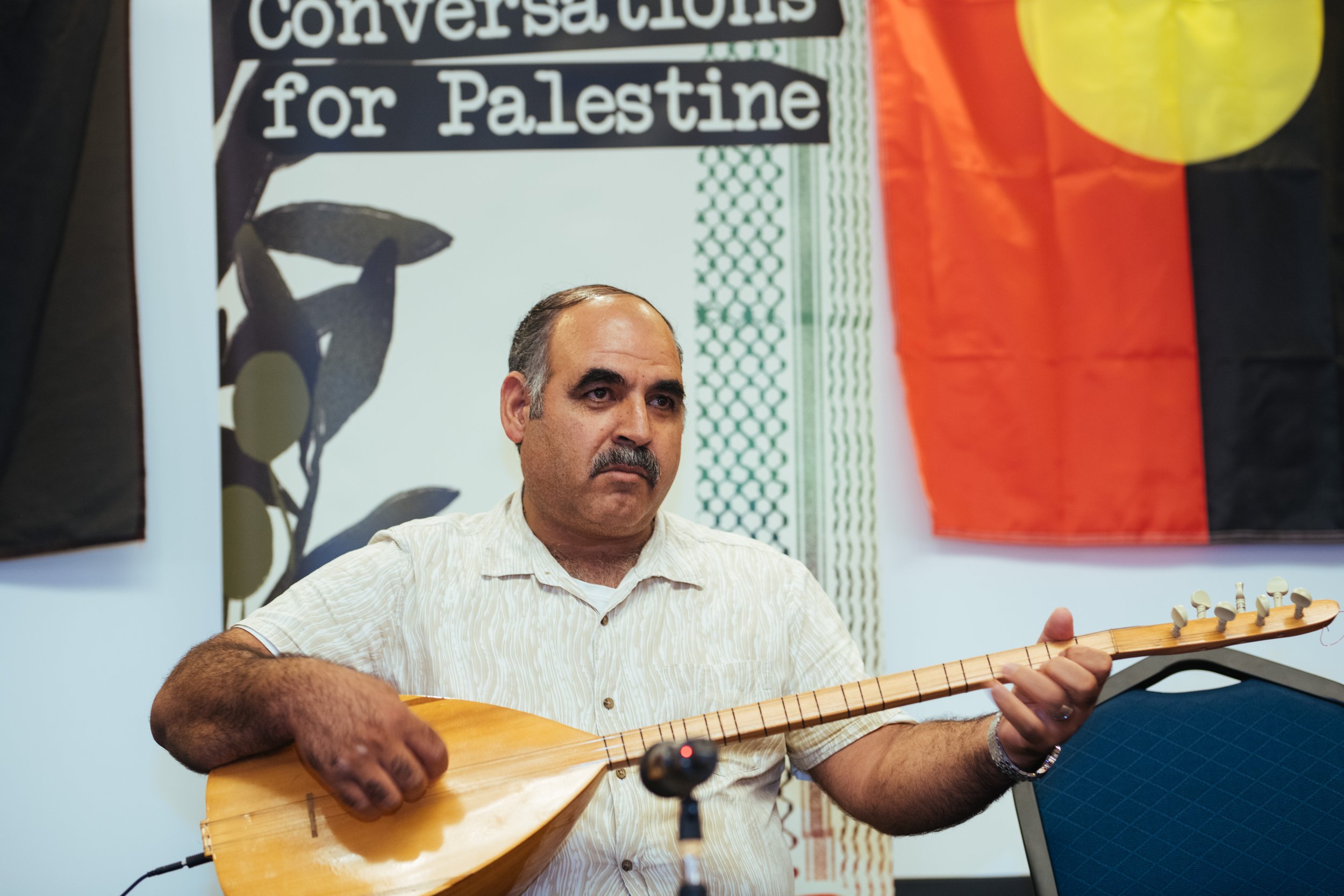 Khalaf Mustafa on the oud