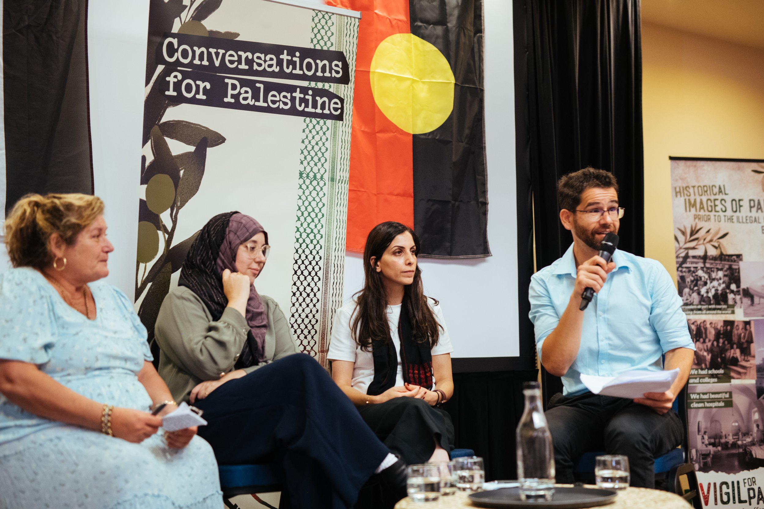 Panel - Aunty Tracey, Rita, Rawan, Ahmed
