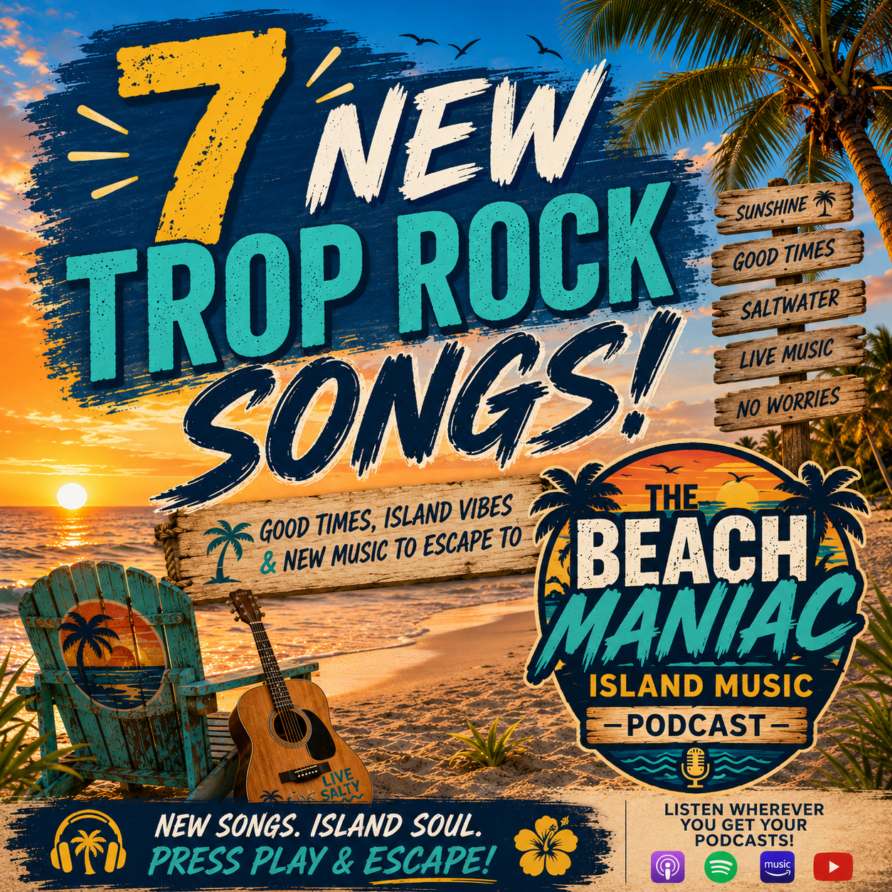 7 Great New Songs! *Trop Rock Minute Showcase*
