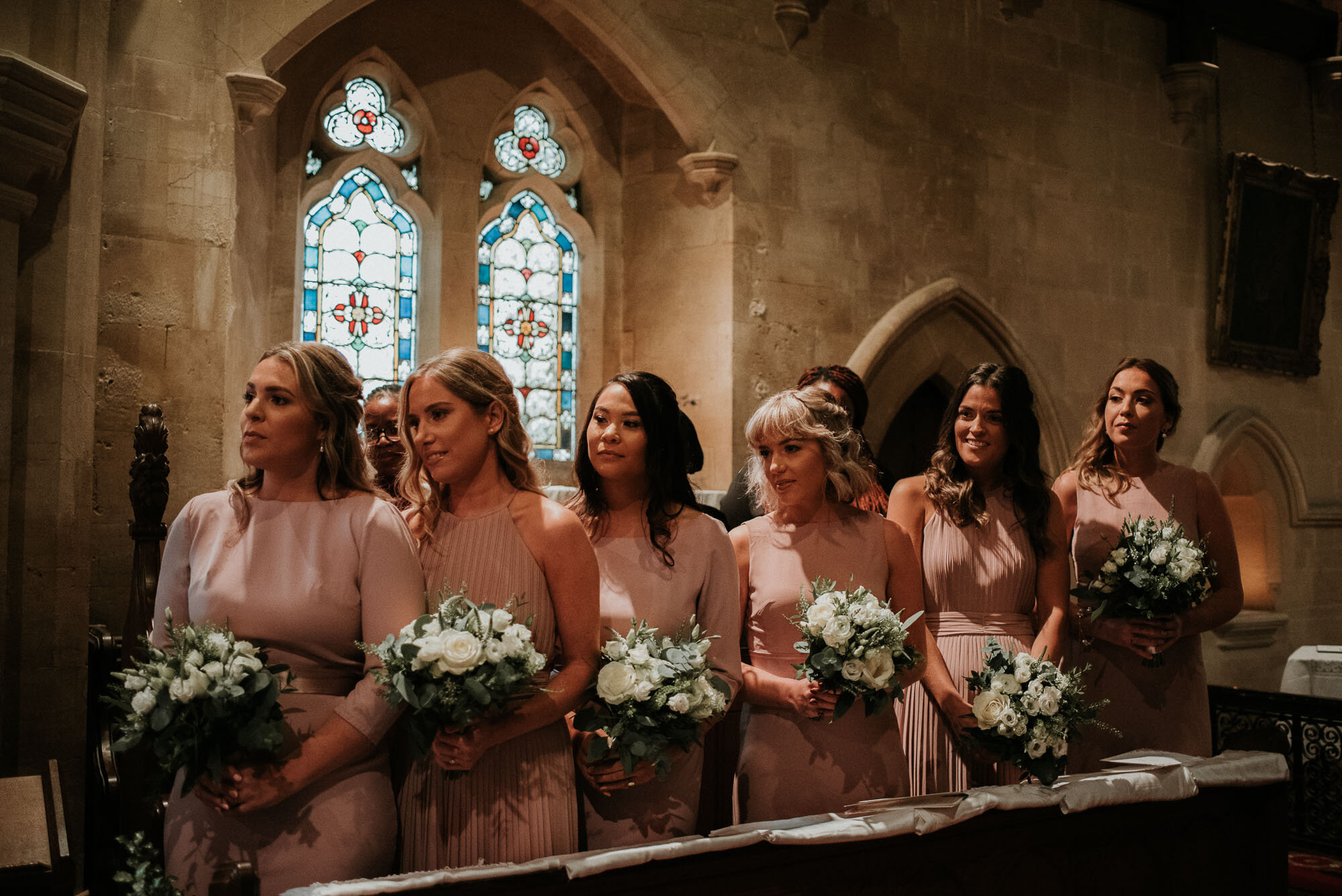 Anran Barn Wedding // Devon Wedding Photographer Katy Jones // Natural style wedding photography // Church wedding Devon 
