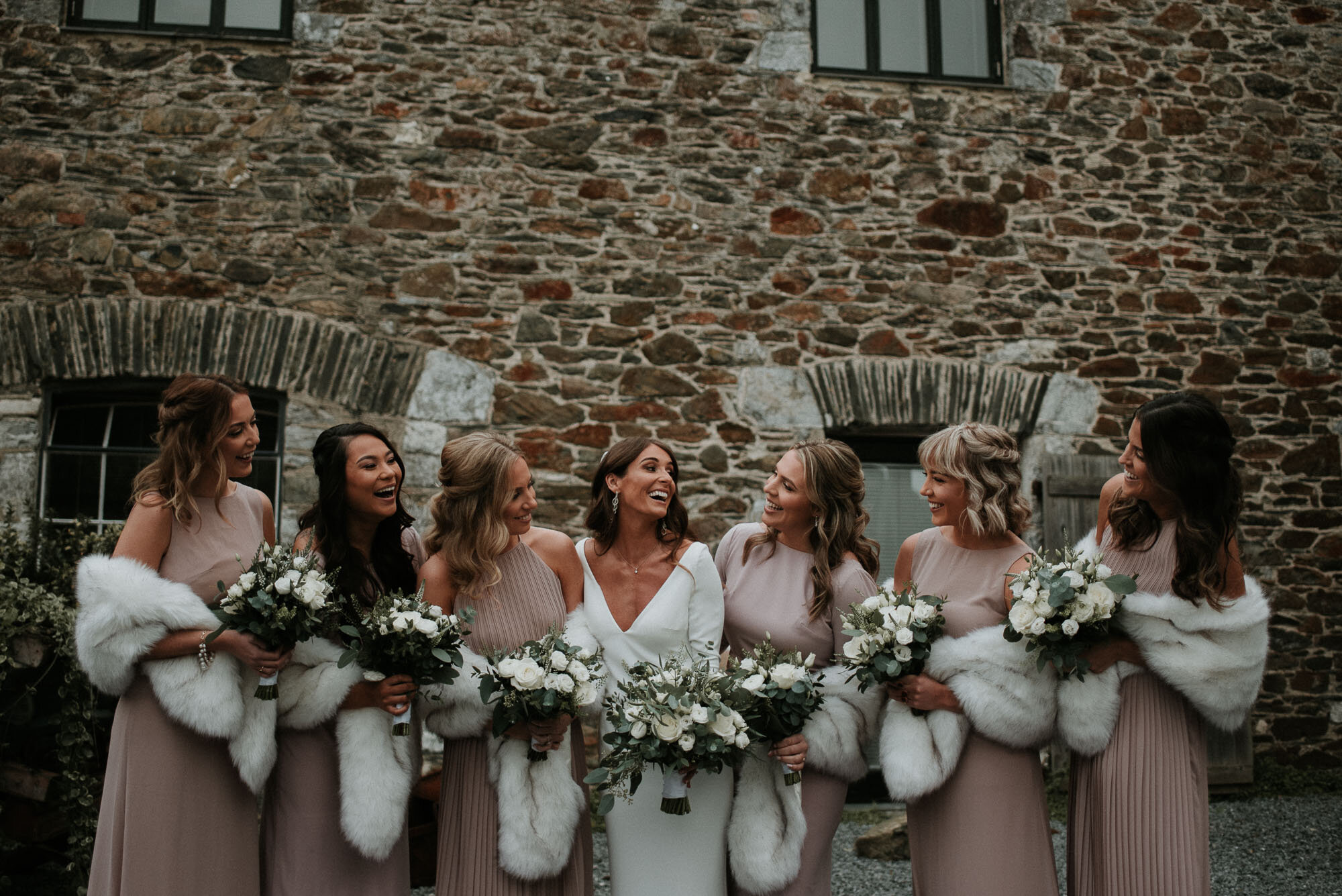 Anran Barn Wedding // Devon Wedding Photographer Katy Jones // Natural style wedding photography // Bridal bouquet Devon
