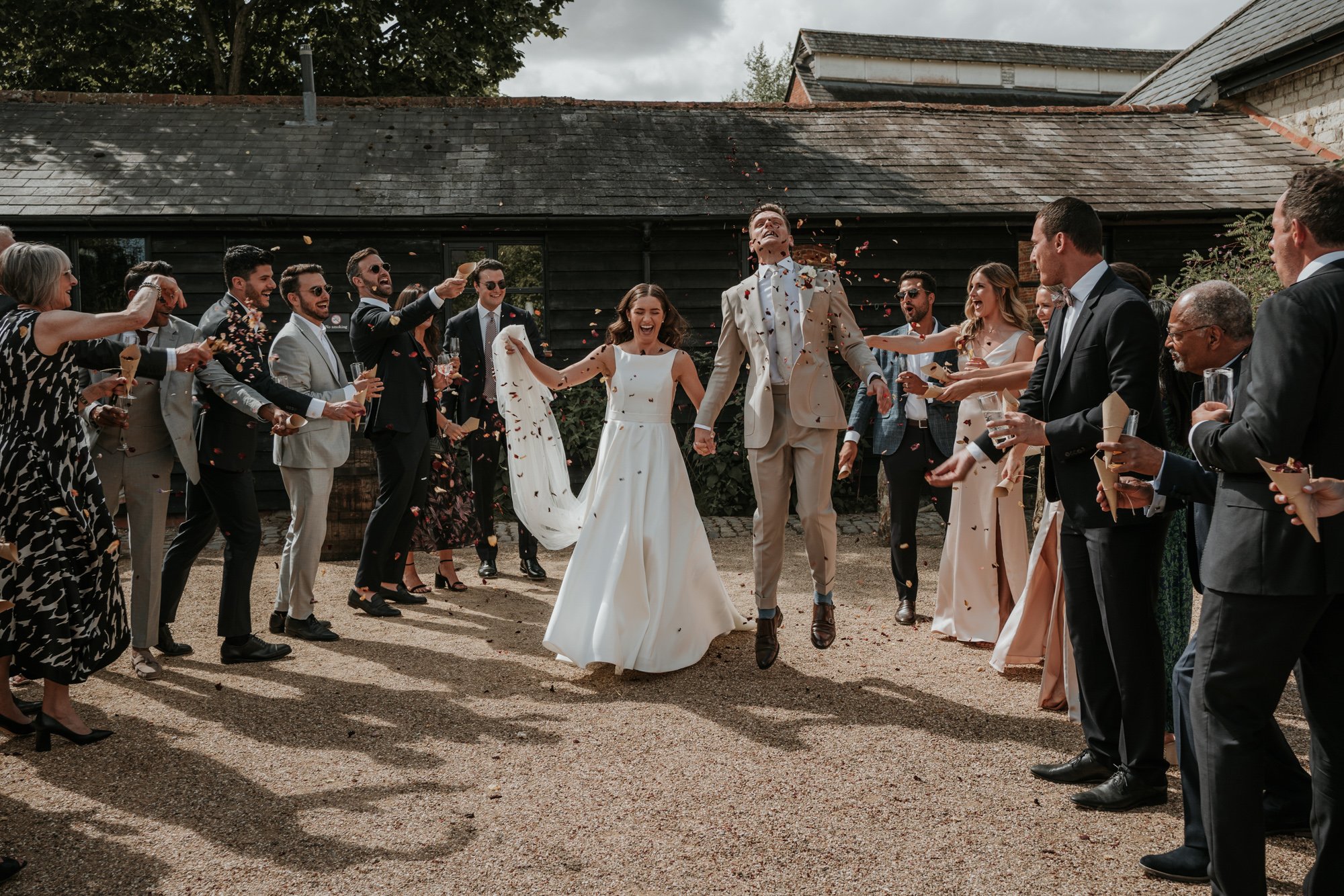 Bury Court Barn Surrey Wedding Photographer Natural Elegant Style