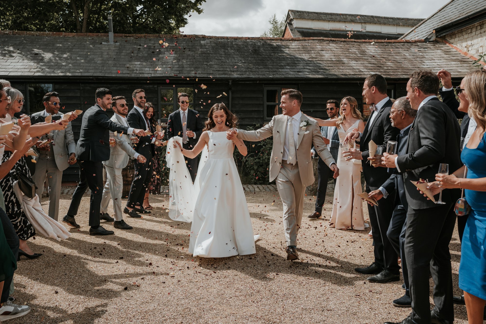 Bury Court Barn Surrey Wedding Photographer Natural Elegant Style