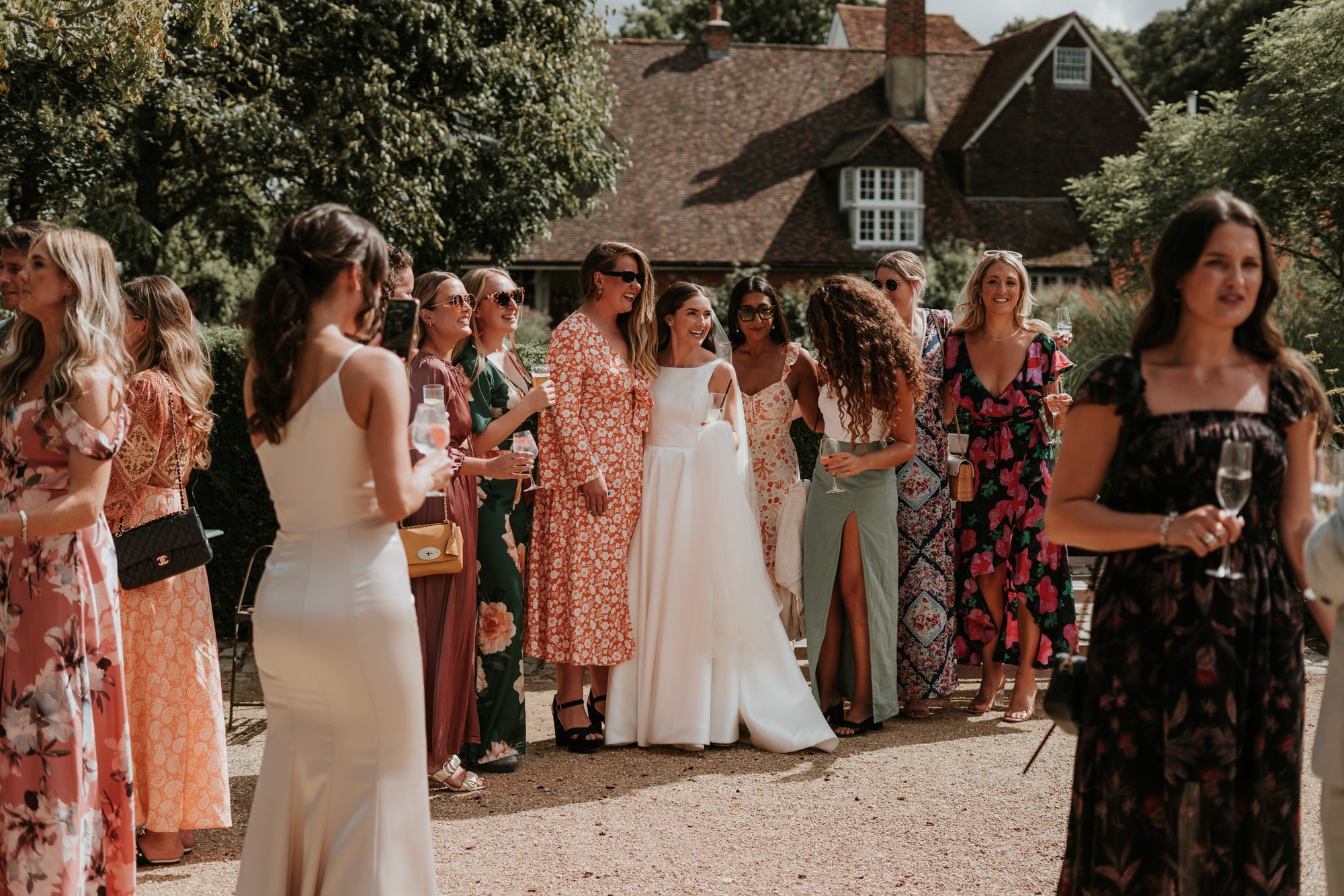 Bury Court Barn Surrey Wedding Photographer Natural Elegant Style