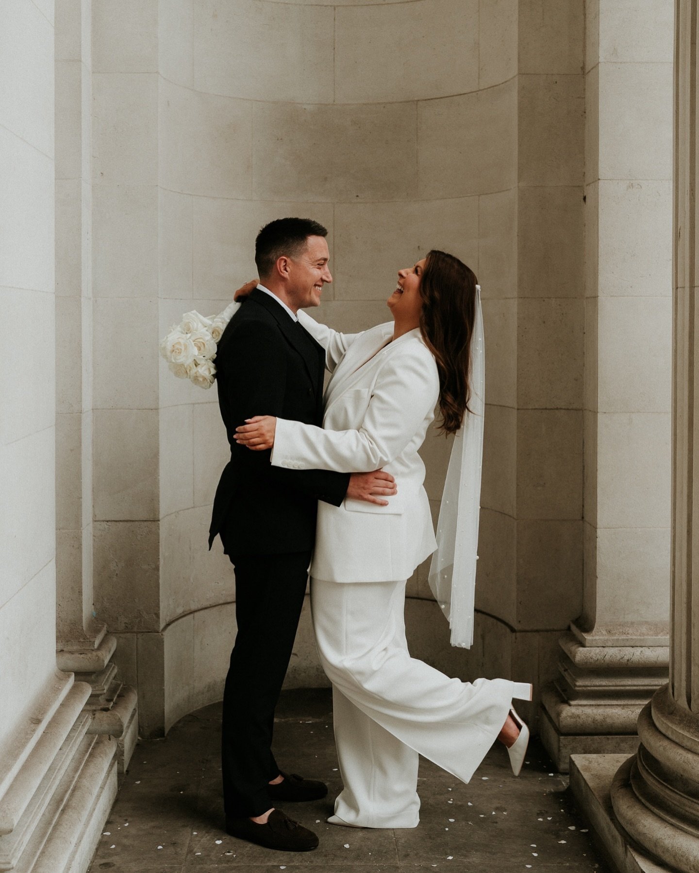 Last week I had the honour of capturing P&amp;B&rsquo;s elopement at Marylebone Town hall in London. Being part of the secret and being a witness to their marriage was so amazingly special. Stylish, elegant and &uuml;ber cool. These two got us firmly