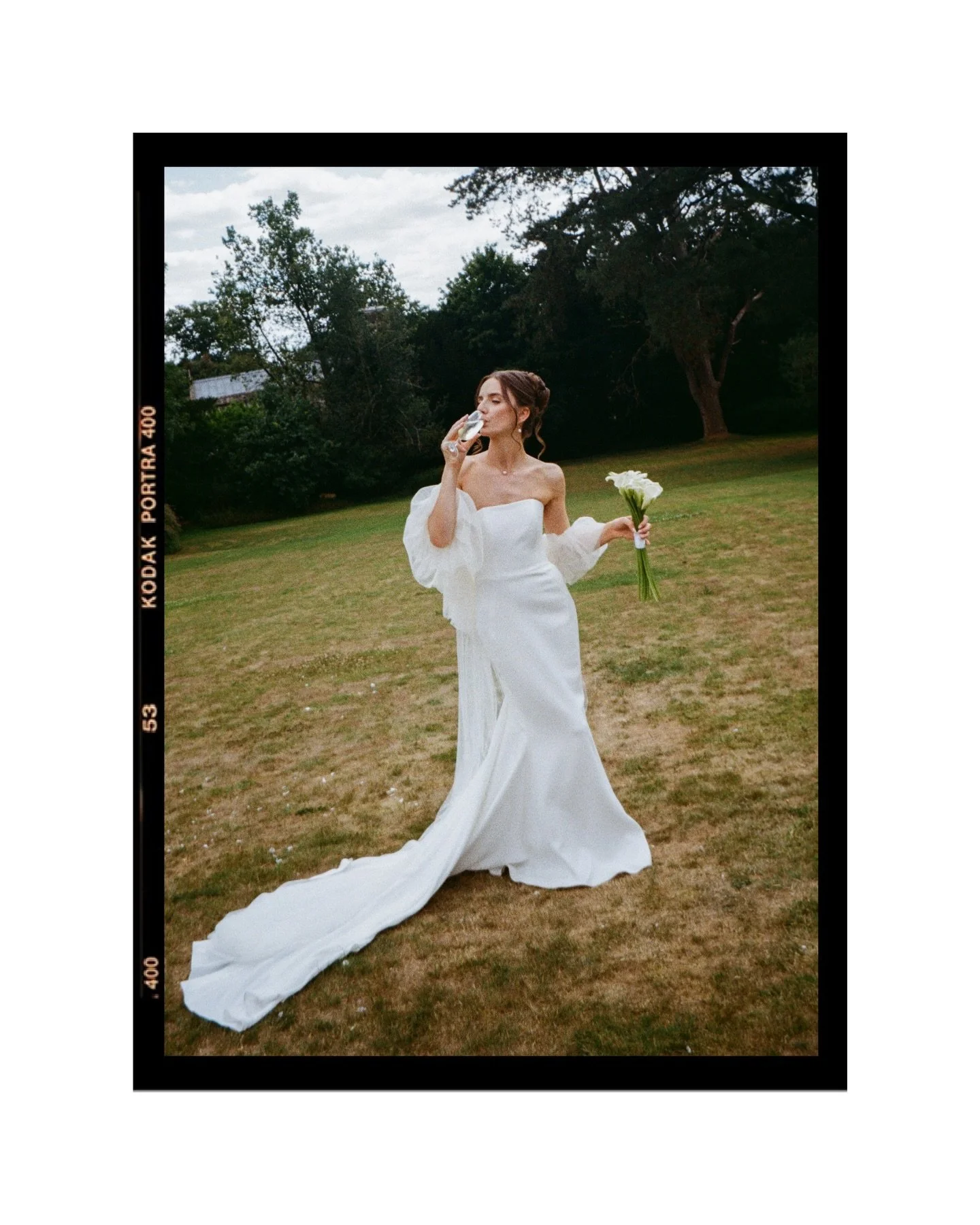 🎞️ G&amp;D captured on the magic of 35mm film during their wedding celebrations at Pennard House in Somerset this summer. 
.
What a joy to share a day as gorgeous as this, with such wonderful, warm and brilliant people AND switch between digital and