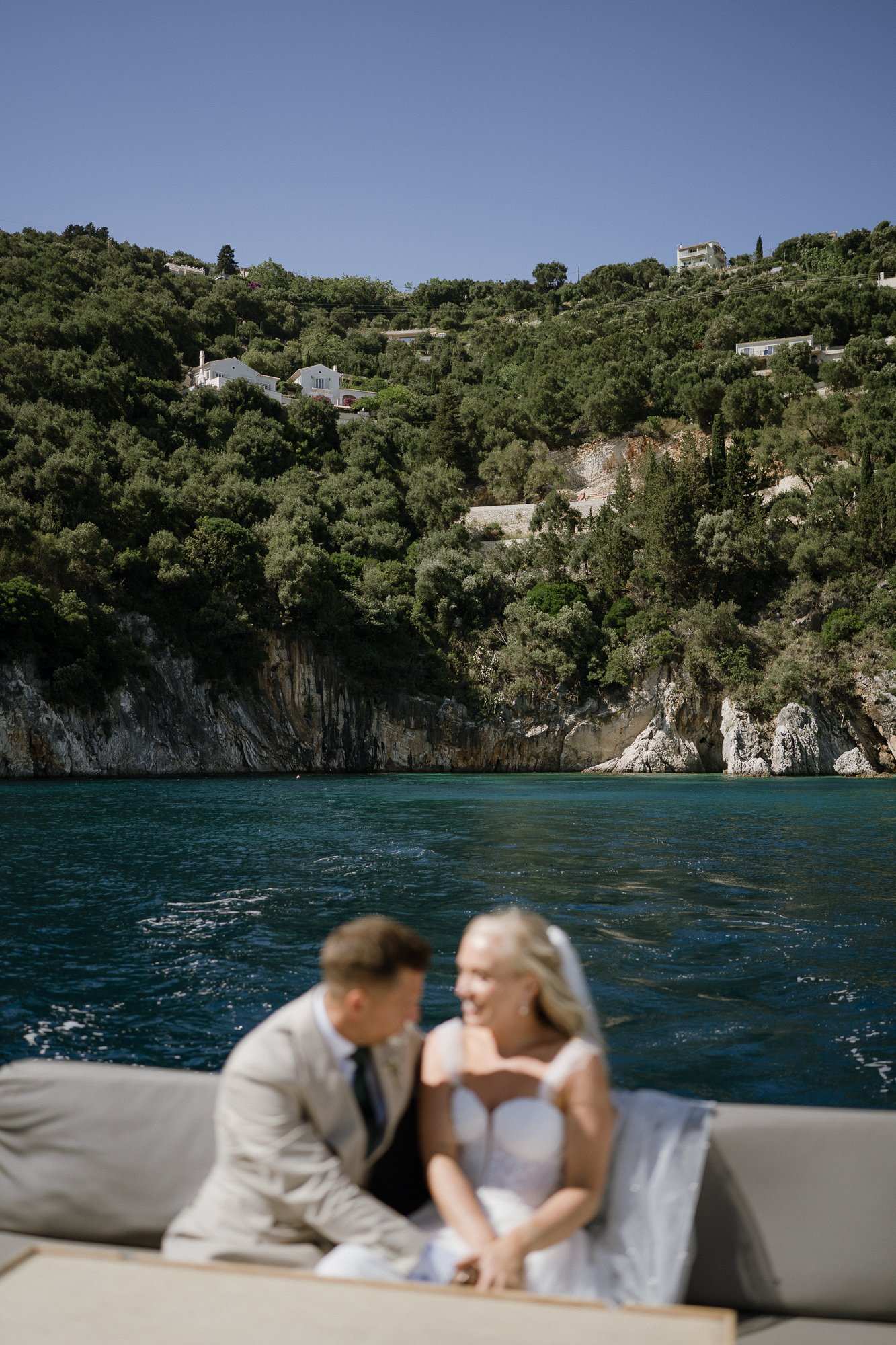 Destination Wedding Photography in Kassiopi on Corfu including 35mm film