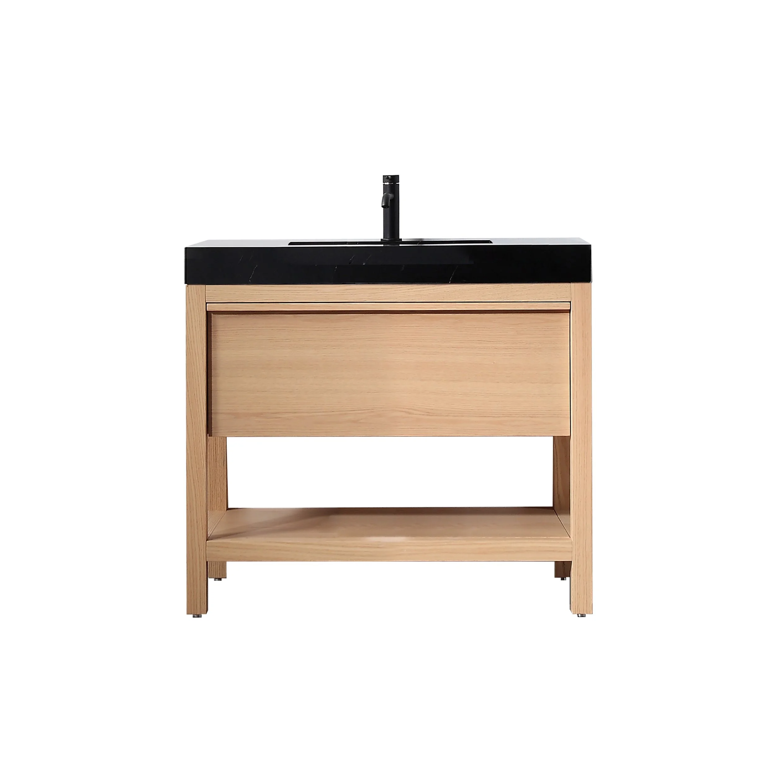 36" Whitewash Oak Freestanding Vanity