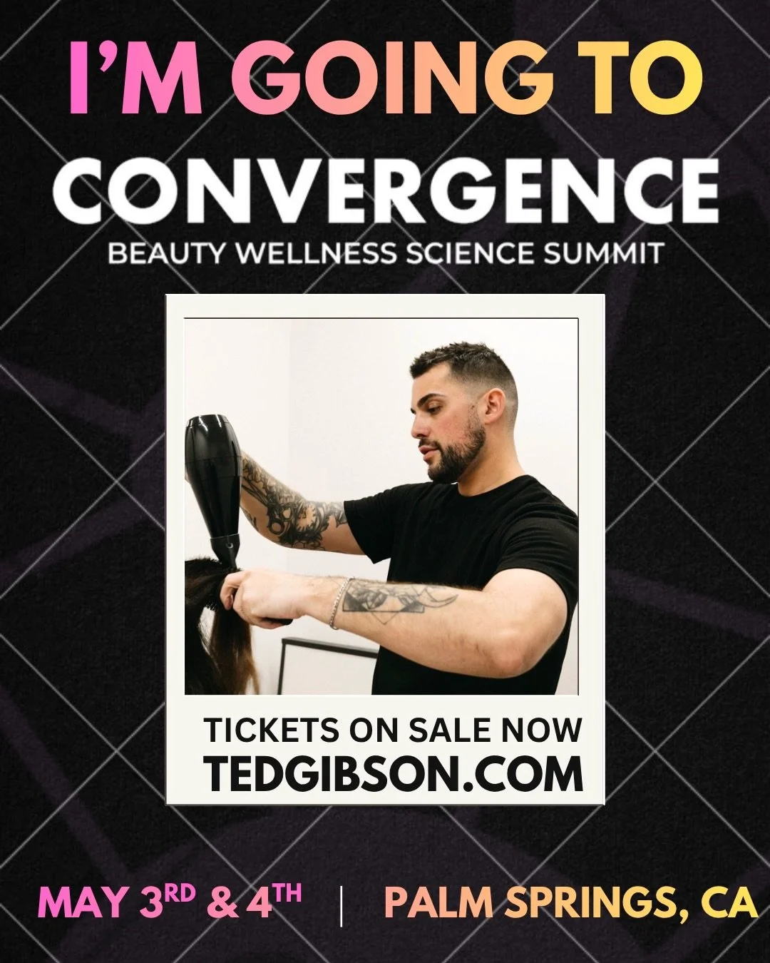 I&rsquo;m going to Convergence 🔥

A full weekend of beauty, education, and next-level inspiration in Palm Springs. Super excited to be part of this and connect with other creatives in the industry.

If you&rsquo;ve been wanting to level up &mdash; t
