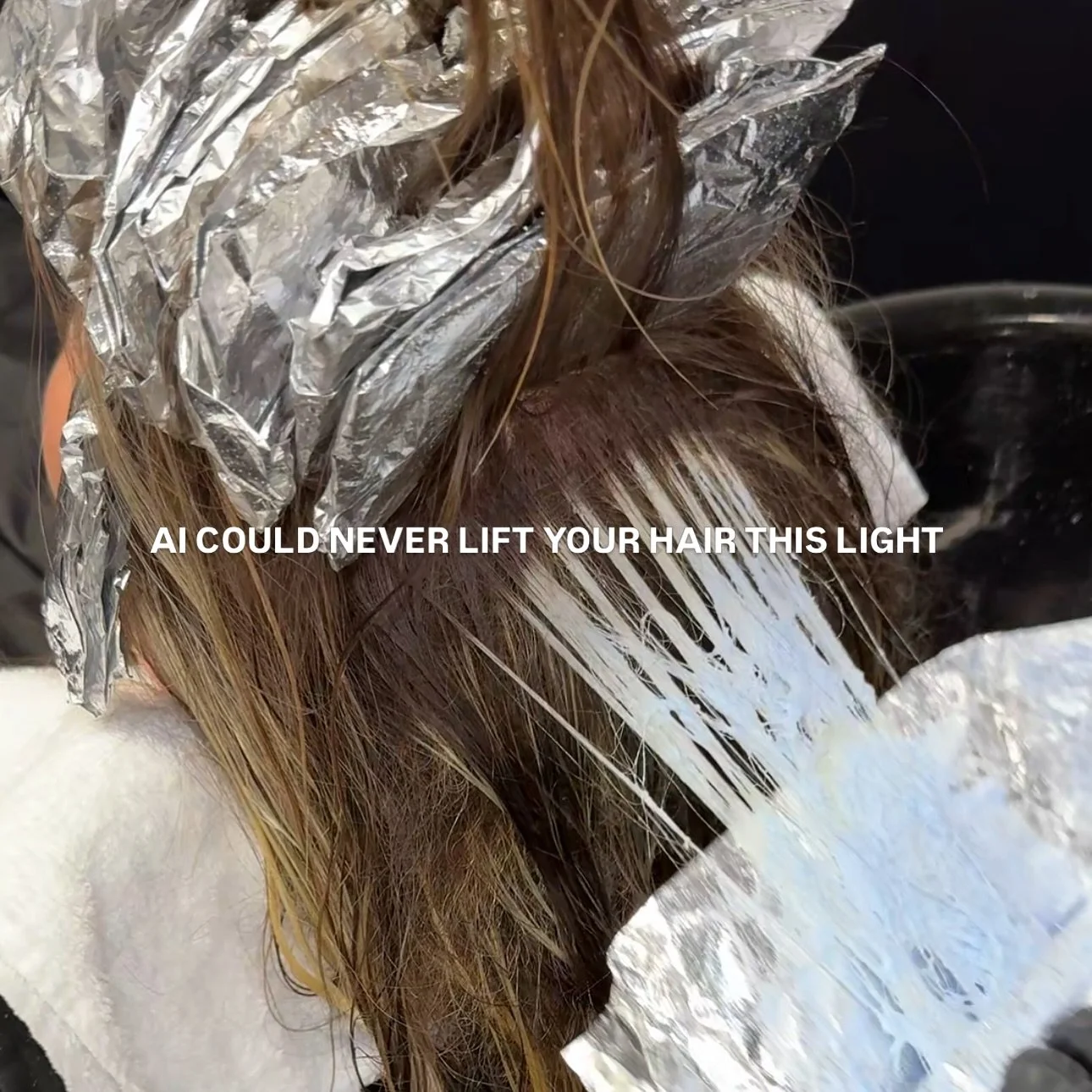 AI is cool and all&hellip; but I&rsquo;d still keep your hairstylist&rsquo;s number 😂

Because good hair isn&rsquo;t just a formula. It&rsquo;s technique, experience, creativity, and knowing when to completely change the plan halfway through.

AI co