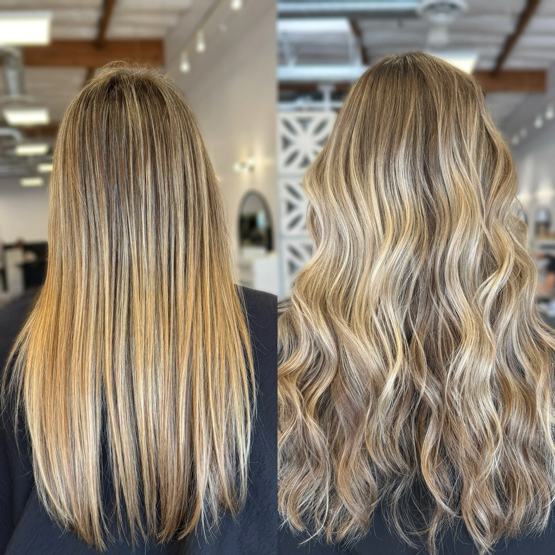 Brightness without losing dimension ✨
The goal with this blonde was to bring the brightness back while still keeping enough depth to make those lighter pieces POP. Bright, blended, dimensional &mdash; and still soft enough to grow out beautifully. 🤍