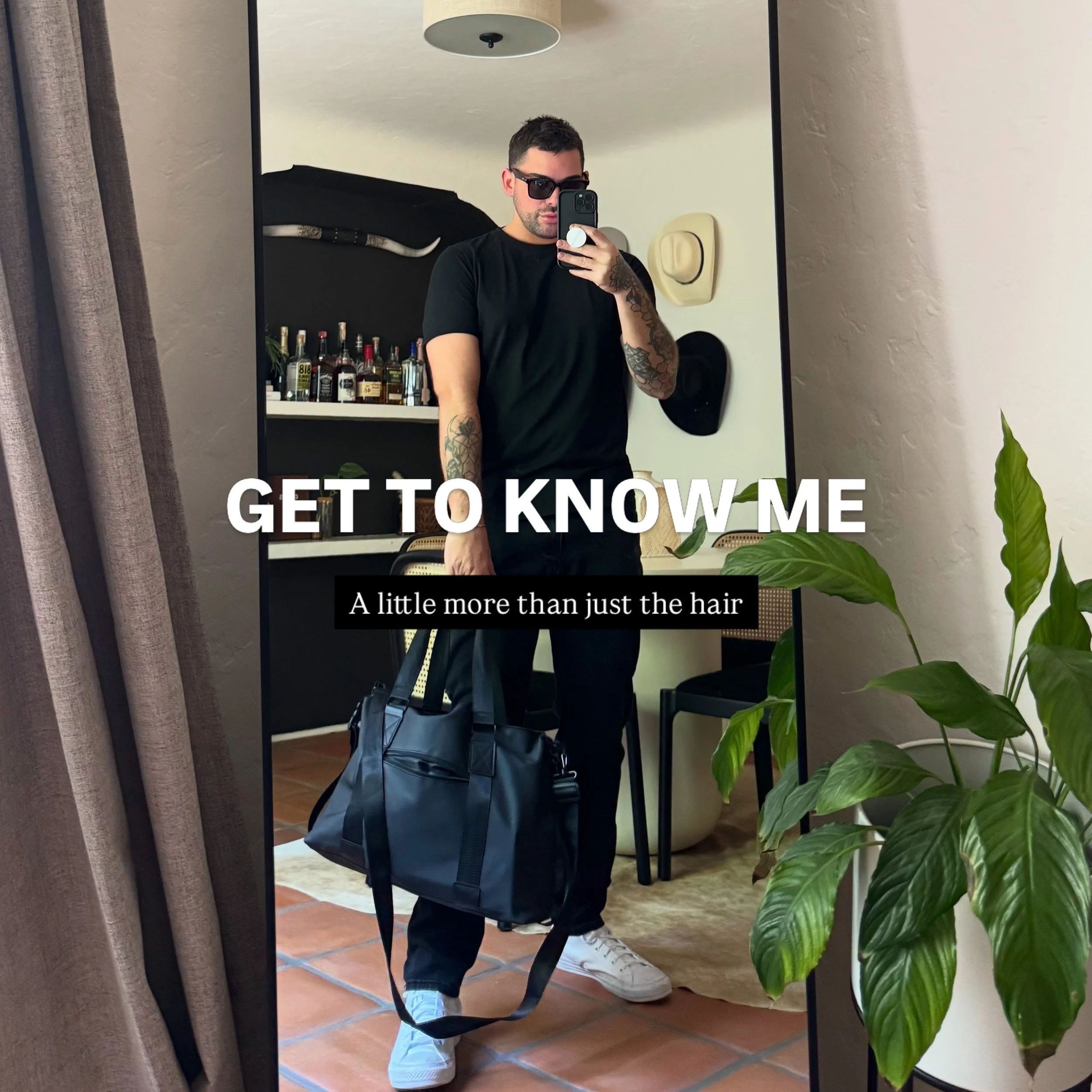 You know my work, but do you actually know me? #dougoconnell #hairstylist #gettoknowme