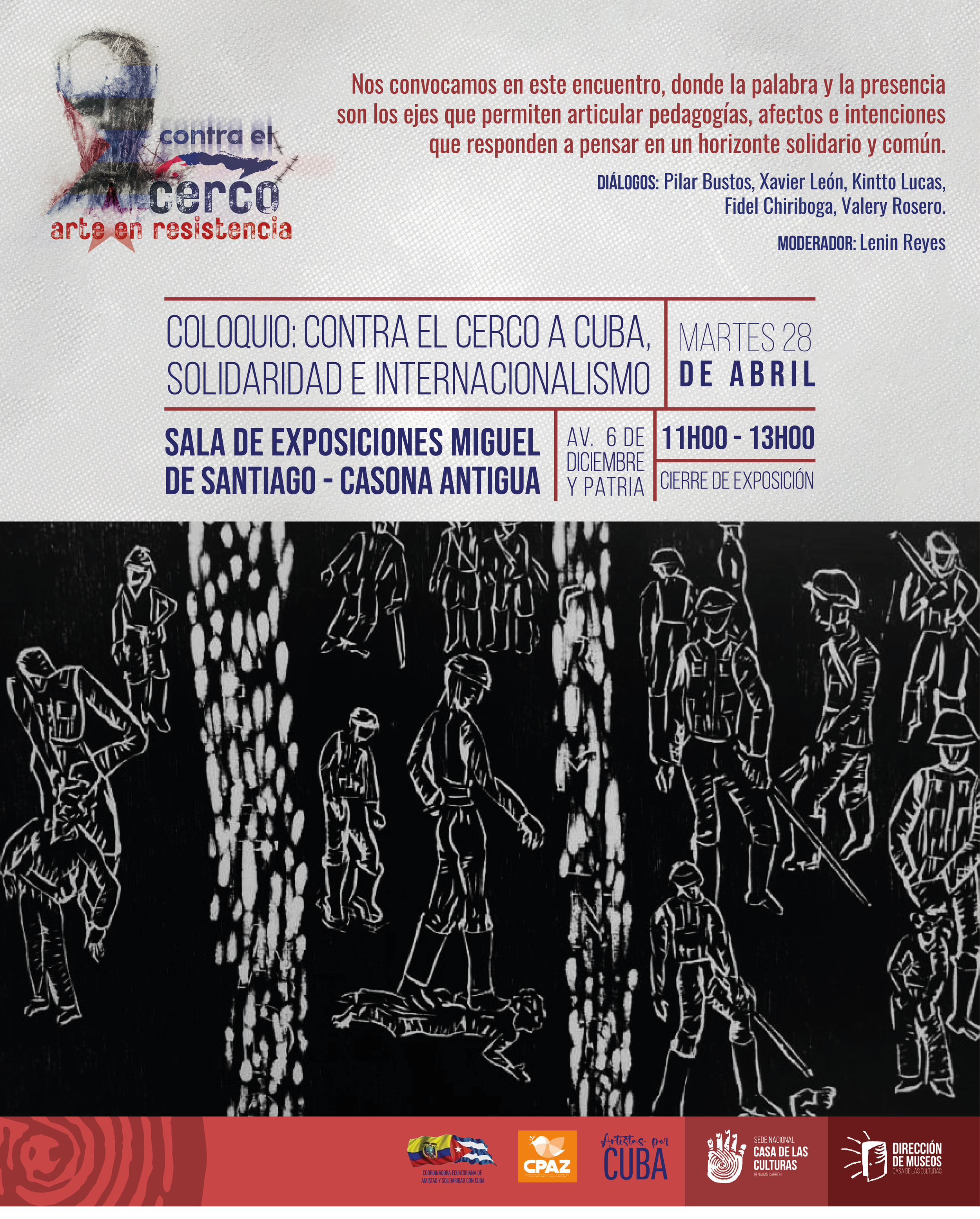 Coloquio: Contra el cerco a Cuba, solidaridad e internacionalismo