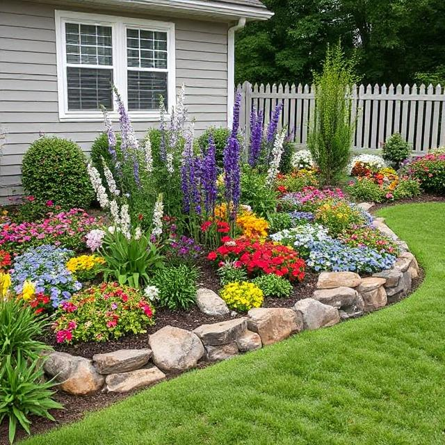 FLOWER BED DESIGN