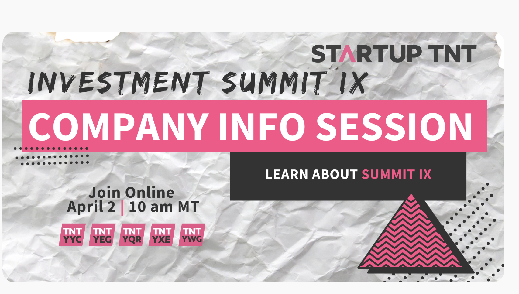 Summit IX – Company Info Session