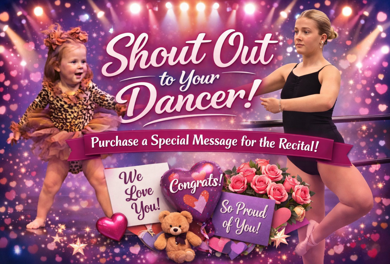 Shout out to your dancer