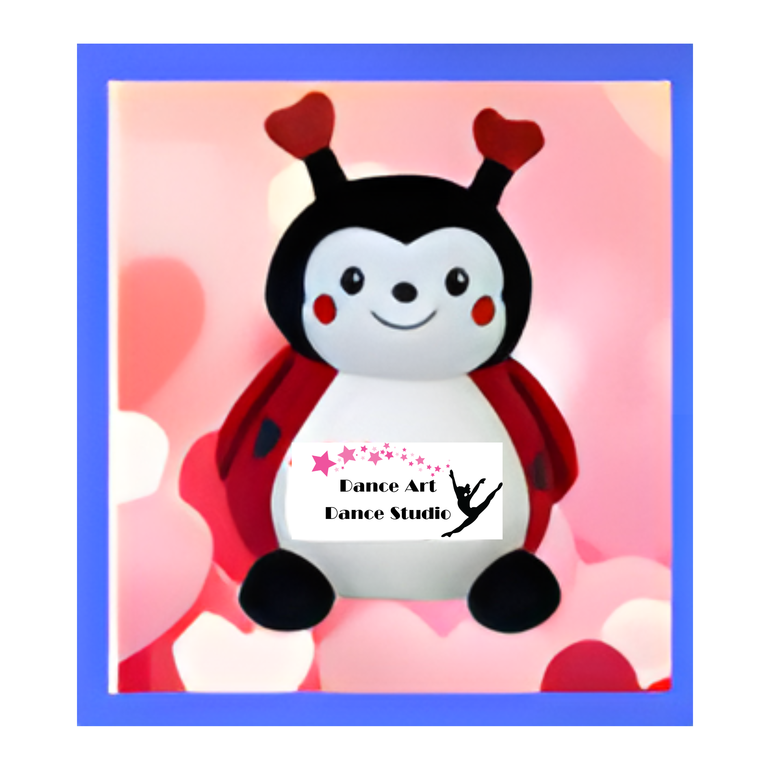 Dance Art Recital Lady Bug Stuffie