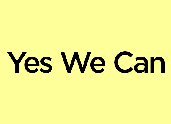 Yes We Can