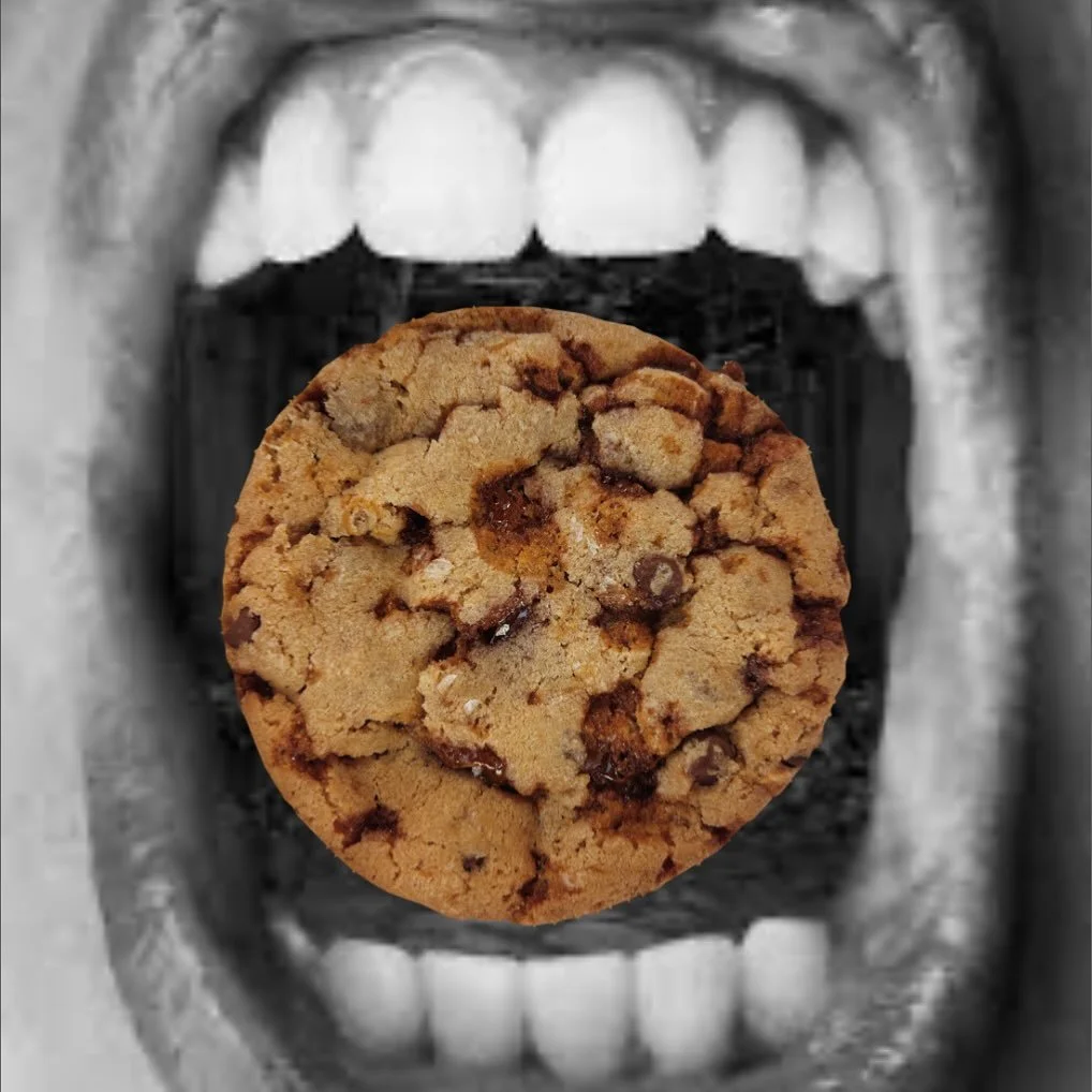 Caramel Chocolate Chip. 🖤

Homemade caramel bits throughout makes this chocolate chip cookie ultra chewy and pretty friggen tasty. 

Who's tried one so far?