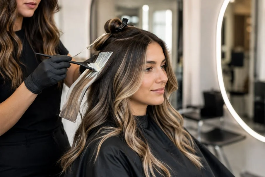 Why Half Head Custom Blonding Is Perfect for a Natural Look