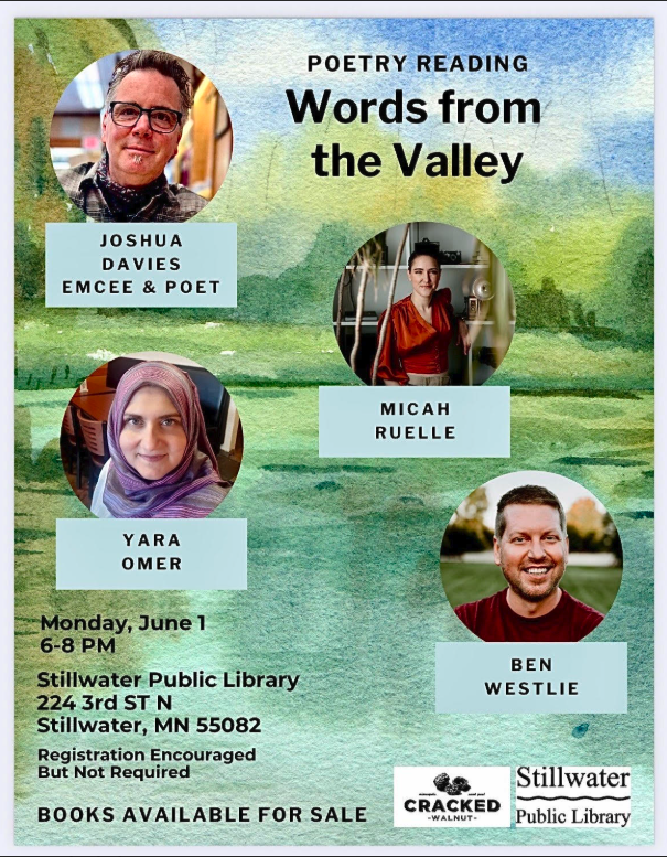 Poetry Reading: Words from the Valley