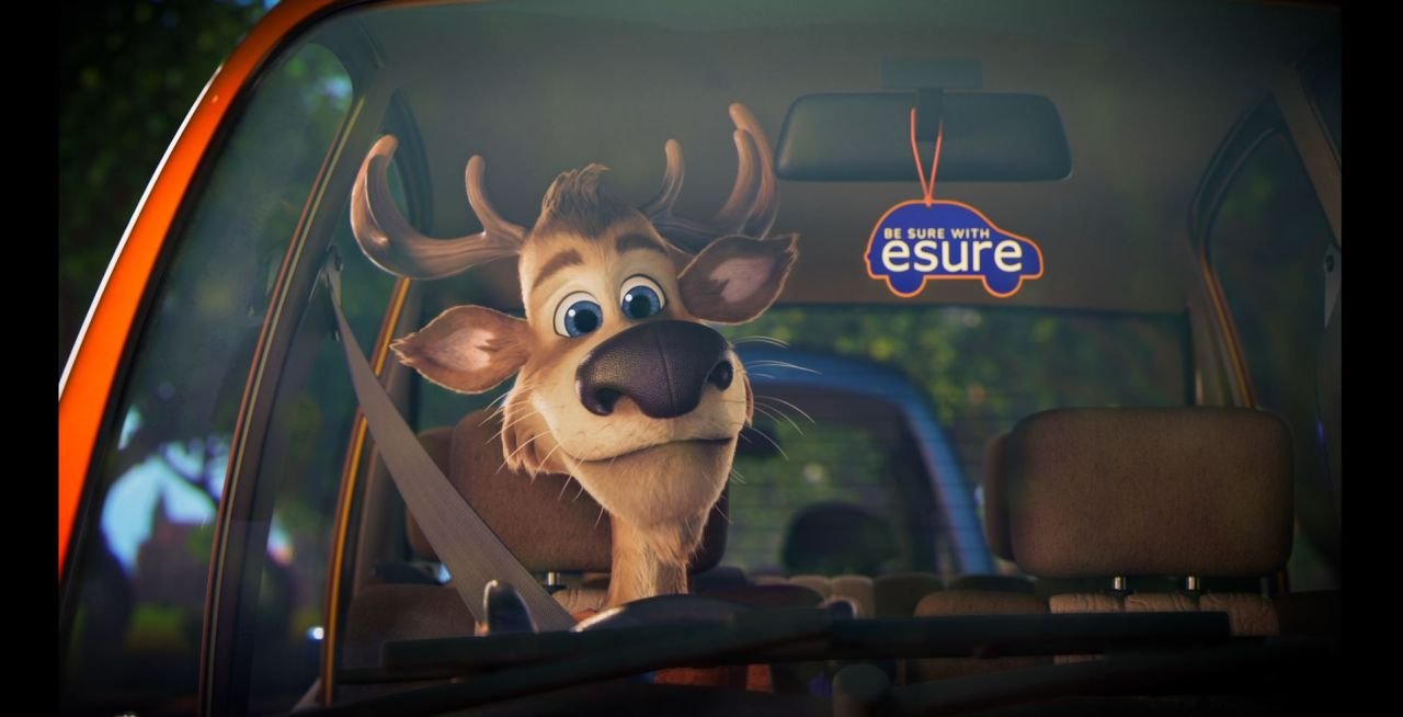 Esure- "Calm down deer" character designs