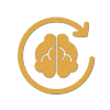 A person reframing their thinking with a Calgary anxiety counselling.