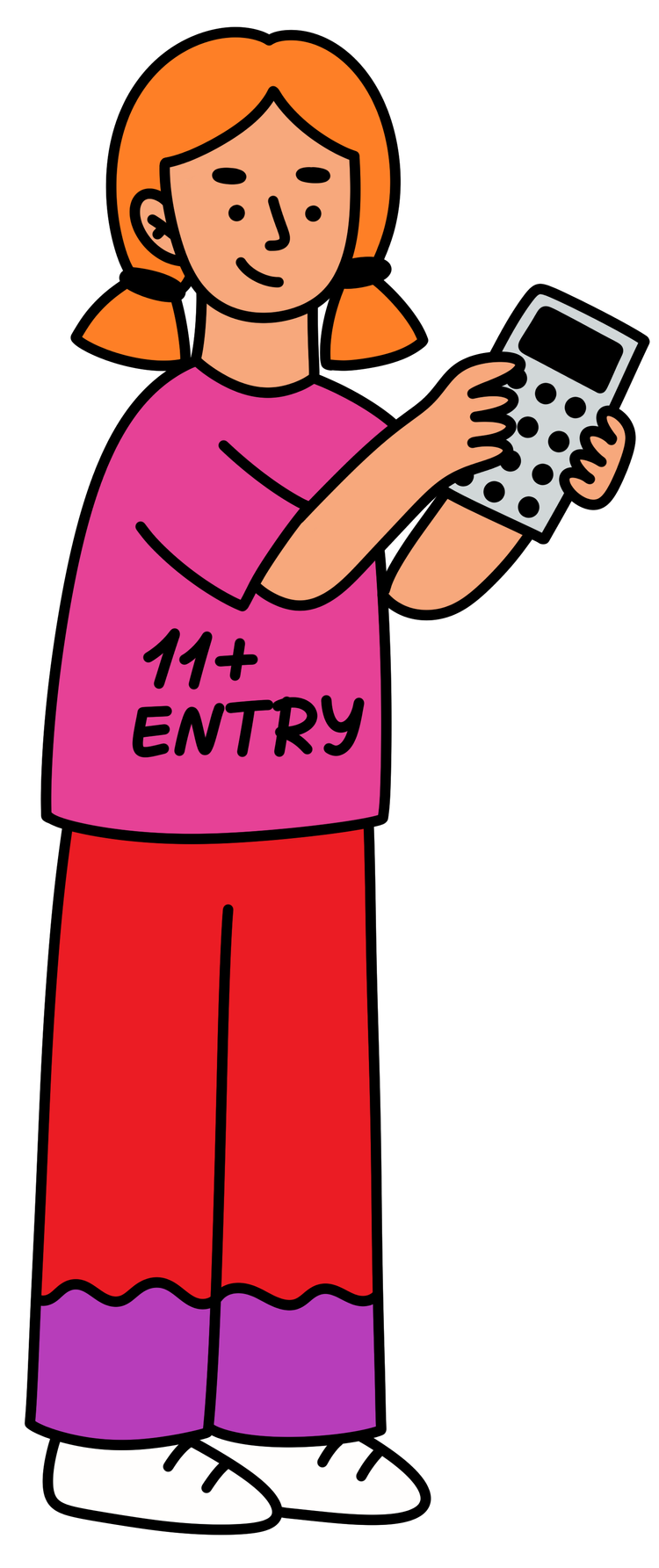 Brainbox Learning 11+ pupil illustration