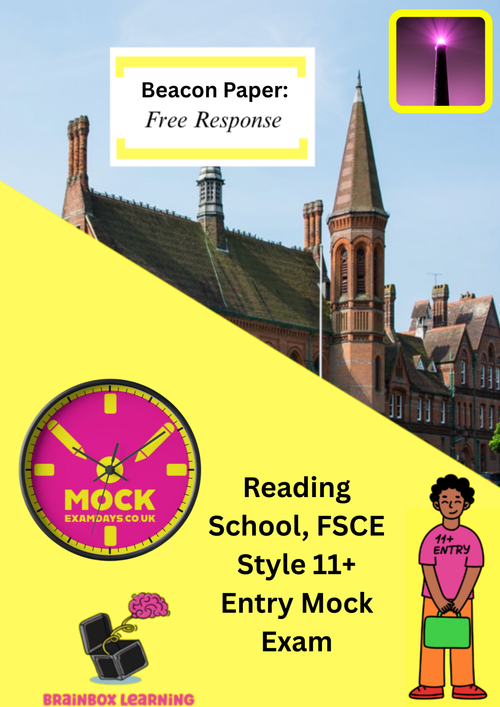 Brainbox Learning Reading School FSCE mock exam example: RS6 Beacon / Paper 2.