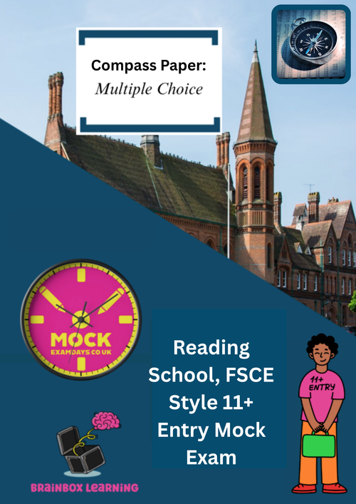 Brainbox Learning Reading School FSCE mock exam example: RS4 Compass / Paper 3.