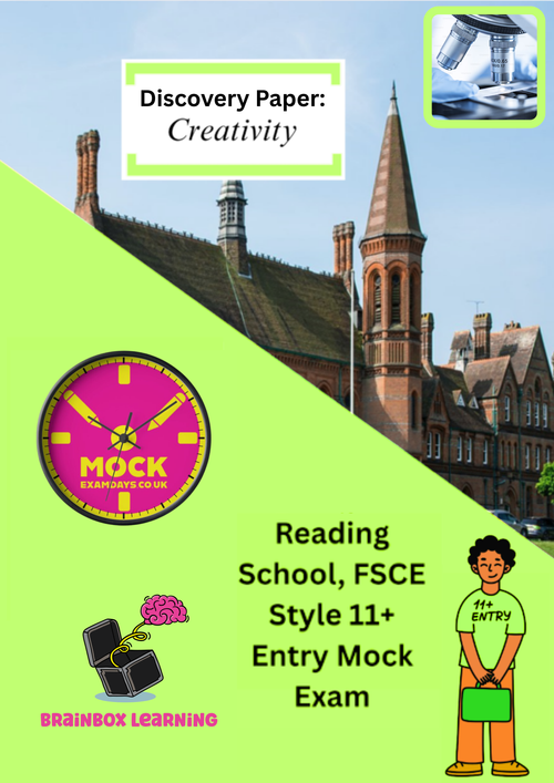 Brainbox Learning Reading School FSCE mock exam example: RS5 Discovery / Paper 4.